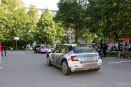 Rallye Český Krumlov: Dojezd posádek do cíle
